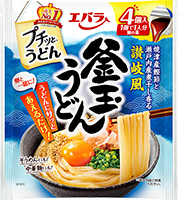 プチッとうどん　 釜玉うどん