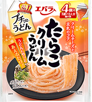 プチッとうどん　 たらこクリームうどん